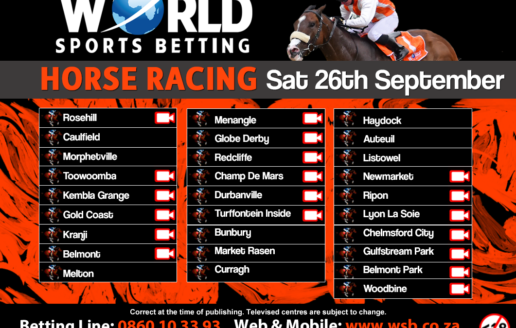 Durbanville, Saturday 26 September