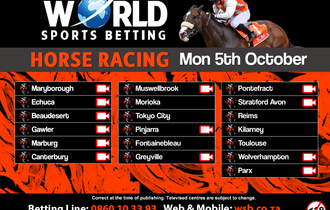 Greyville Poly, Monday 5 October