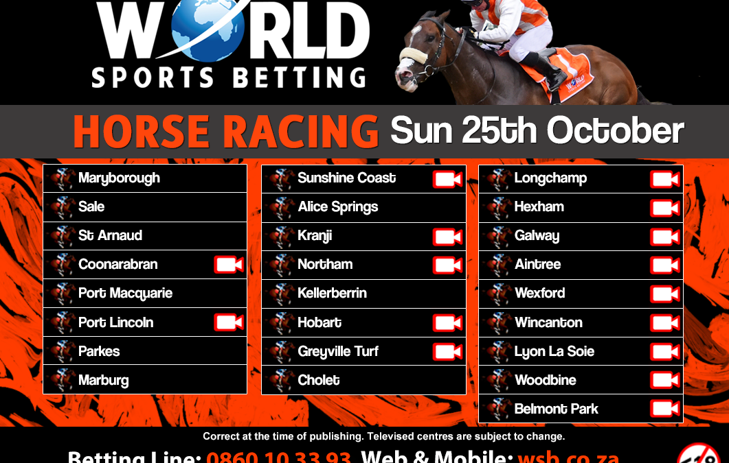 Greyville, Sunday 25 October