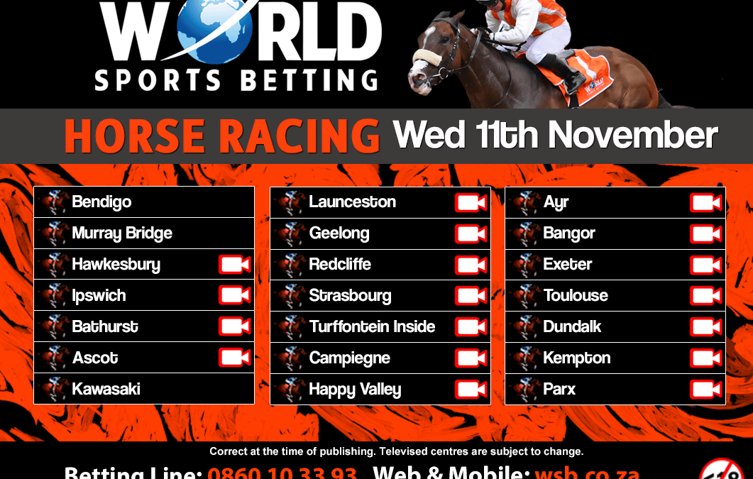Turffontein Inside, Wednesday 11 November