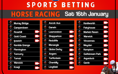 Turffontein, Saturday 16 January