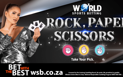 Rock Paper Scissors has launched at World Sports Betting