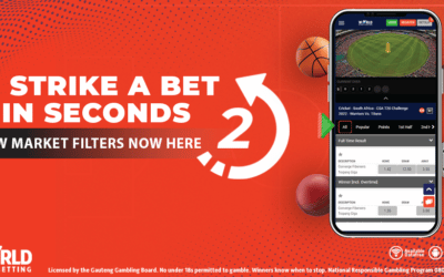 Market Filters now available at World Sports Betting