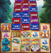 Bonus reels are activated when 2 Butterflies appear along with at least 1 Congo Cash symbol.  