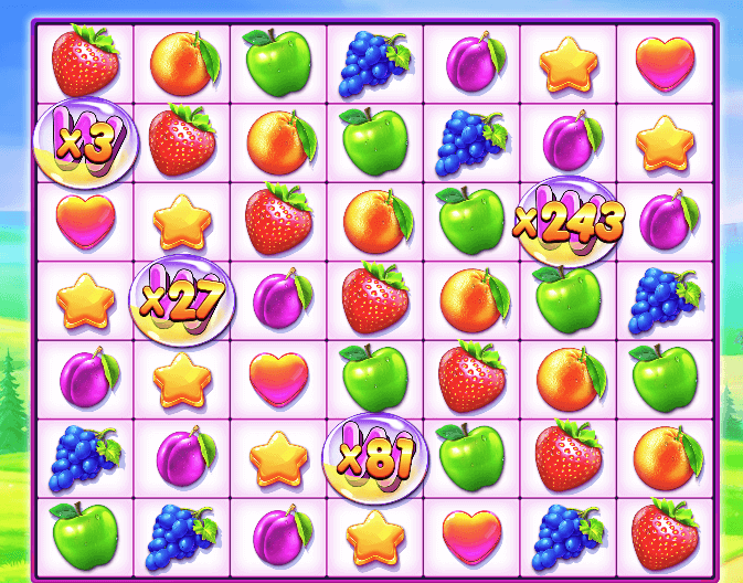 multipliers of up to a massive 729X can be hit in Free spins!