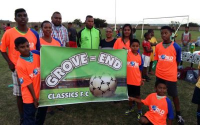 WSB sponsors Grove-end F.C. April 2016