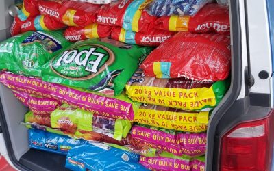 the furry residents of Animally haven in Durban receives a visit from the WSB Angels