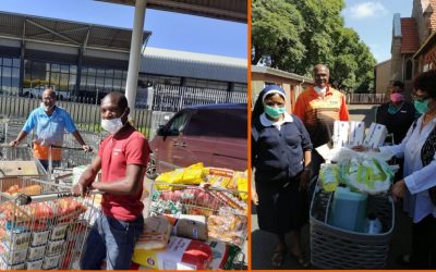 Team WSB supports the residents of Nazareth House and Mother Teresa’s in JHB in trying times May 2020
